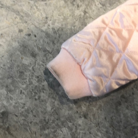 Design History Girls Pink Bomber Size 6X - Picture 2 of 5